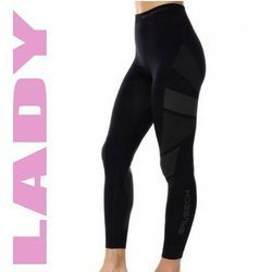 Spodnie termoaktywne BRUBECK Dry black damskie