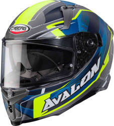 Kask CABERG Avalon X Optic yellow fluo blue