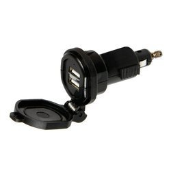 LAMPA Ładowarka DIN Tech 2x USB Fast Charge 3000mA 12/32V BMW / KTM / Triumph