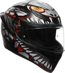 Kask AGV K1 S Lyzard black grey red