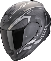 Kask SCORPION EXO-491 Kripta black silver