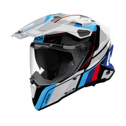 Kask AIROH Commander 2 Skip white red blue  gloss
