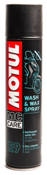 Środek do czyszczenia i ochronny MOTUL E9 Wash & Wax Spray 400ml