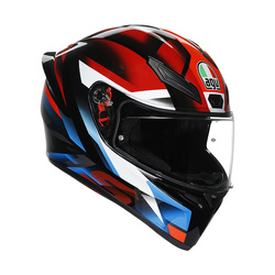 Kask AGV K1 S FastLap black red blue