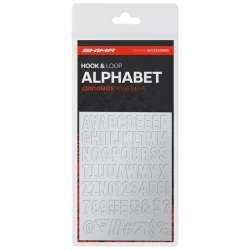 Odblaskowe znaki na rzep SHIMA Alfabet