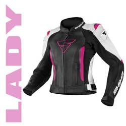 Kurtka skórzana SHIMA Miura 2.0 fuksja