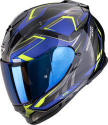 Kask SCORPION EXO-491 Zumo blue yellow