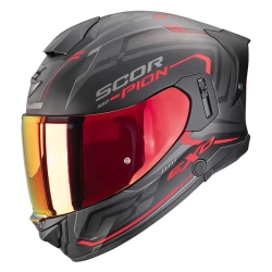 Kask SCORPION EXO-530 AIR Slope black red