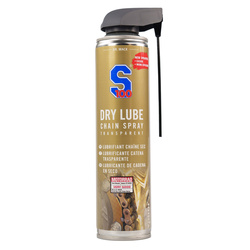 Smar do łańcucha S100 Dry Lube Chain Transparent spray 400ml