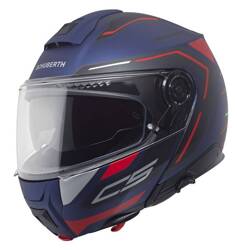 Kask SCHUBERTH C5 Omega blue + interkom