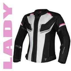 Kurtka damska Rebelhorn Blast Lady ice / black / pink