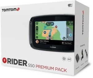 Nawigacja motocyklowa TOMTOM Rider 550 Premium Pack