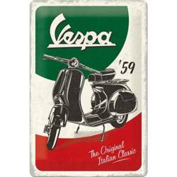 Nostalgic Art Tablica Vespa The Italian Classic 20x30 cm