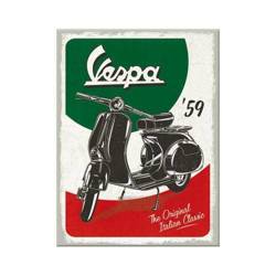 Nostalgic Art magnes na lodówkę Vespa - The Italian Classic 6x8 cm