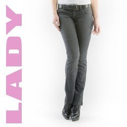 Spodnie damskie jeans MOTTOWEAR KIRA X grey