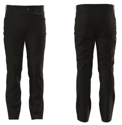 Spodnie męskie jeans REBELHORN EAGLE III Twill Black ( slim fit )