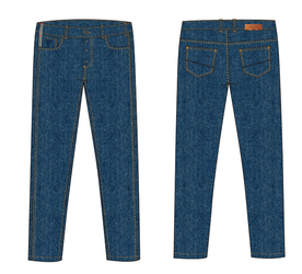 Spodnie męskie jeans REBELHORN Nomad  Washed Blue ( Armalith - Tapered Fit )