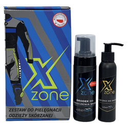Zestaw do czyszczenia oraz konserwacji odzieży skórzanej Xzone strong